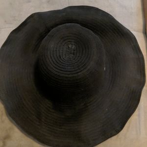 Kooringal Black Wire Rim Adjustable Sun Hat